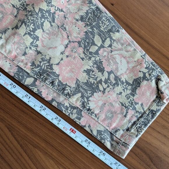 Anthropologie Current/Elliott The Stiletto Mid-Rise Skinny Cropped Jeans, sz 28 - Picture 9 of 9